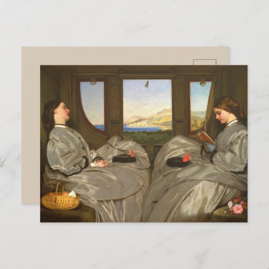 シスタービクトリアントラベルハガキ光沢 ポストカード (正面/裏面)