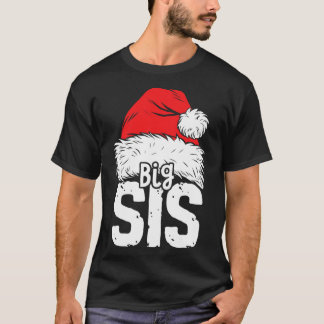 シスタービッグサンタクリスマスファミリーマッチングパジャマ Tシャツ
