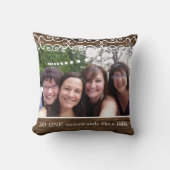 シスターフォトウ素朴ッドノーワンアクセス クッション (正面)