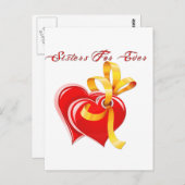 シスターフォーエバーハート ポストカード (正面/裏面)