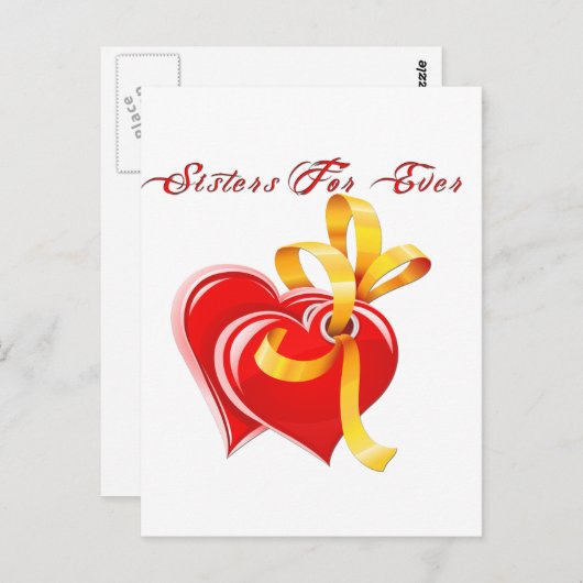 シスターフォーエバーハート ポストカード (正面/裏面)