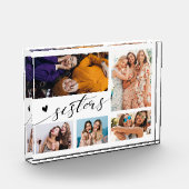 シスターモダンスクリプト写真コラージュ フォトブロック (左)