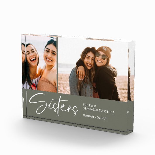 シスターモダンズキープサケ2枚オリーブ・グリーン フォトブロック (右)