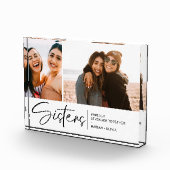 シスターモダンズキープサケ2枚ホワイト フォトブロック (右)