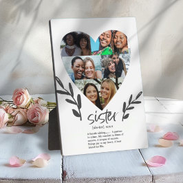 シスターモダンズ引用文写真ハートプラーク フォトプラーク