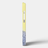 シスターモダン向けエレガントピンクシック青あじさい Case-Mate iPhoneケース (裏面 / 左)