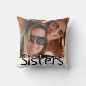 シスターモダン/s写真と引用文 |色カスタム付 クッション (正面)