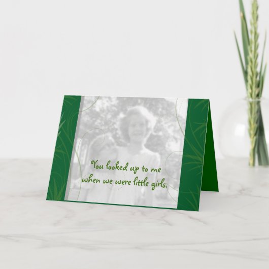 シスター写真カード カード (正面)