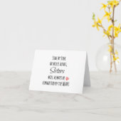 シスター引用文 カード (黄色い花)