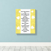 シスター感動的キャンバス印刷 キャンバスプリント (インサイチュ (ウッドフロア))