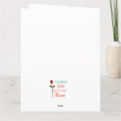 シスター感謝していウェルカムホーム カード (裏面)