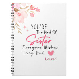 シスター手帳の種類 – ギフパーソナライズされたト ノートブック