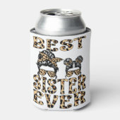 シスター最高のエバーレオパード母の日 缶クーラー (缶正面)