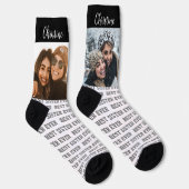 シスター最高のエバー写真テンプレート ソックス (右)