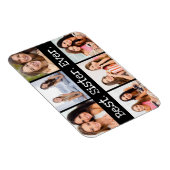 シスター最高のエバー6フォトコラージュ白黒 マグネット (右側)