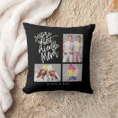 シスター最高のズ・フレンズ永遠スクリプトブラック3写真 クッション (ブランケット)