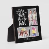 シスター最高のズ・フレンズ永遠スクリプト3フォトブラック フォトプラーク (正面)