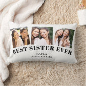 シスター最高のフォトコラージュ ランバークッション (ブランケット)