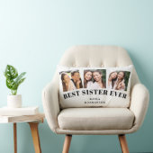 シスター最高のフォトコラージュ ランバークッション (椅子)