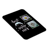 シスター最高の写真テンプレート マグネット (右側)