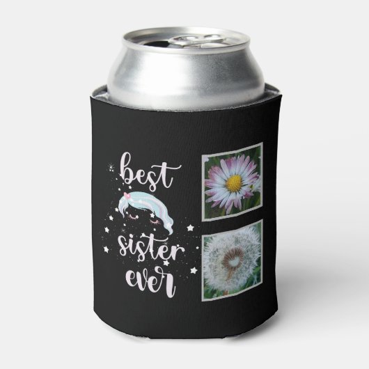 シスター最高の写真テンプレート 缶クーラー (缶正面)