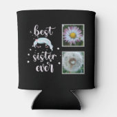 シスター最高の写真テンプレート 缶クーラー (裏面)