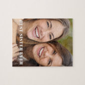 シスター最高の写真 ジグソーパズル (横)