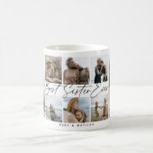 シスター最高の・エバーキープサケ写真コラージュ コーヒーマグカップ (中央)