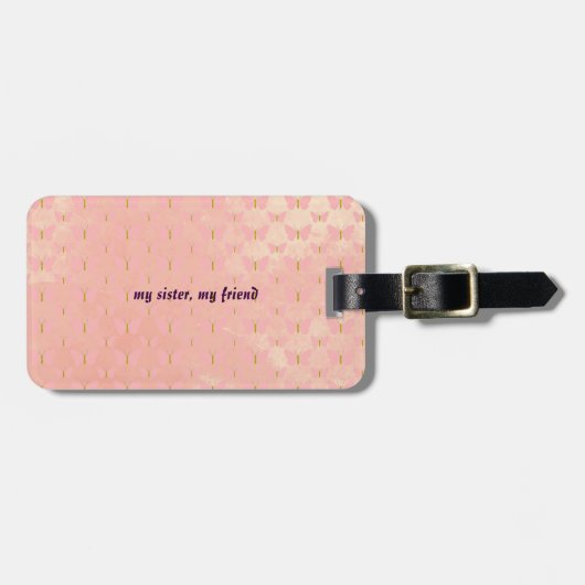シスター最高の・エバー ラゲッジタグ (正面横)