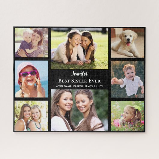 シスター最高の・エパーソナライズされたバー ジグソーパズル (横)