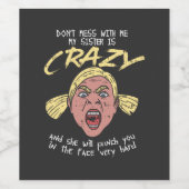 シスター熱狂する ワインラベル (シングルラベル)