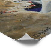 「シスター物」子猫シスターは爪、 ネイルをする ポスター (角)