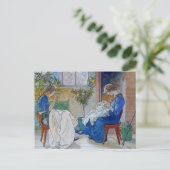 シスター裁縫バイザ暖炉 ポストカード (スタンド正面)