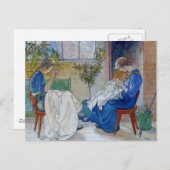 シスター裁縫バイザ暖炉 ポストカード (正面/裏面)