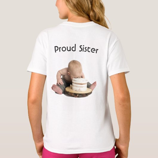 シスター誇りを持った・ユーモアTシャツ Tシャツ (裏面)