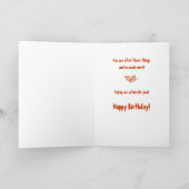 シスター誕生日カード カード (内部)