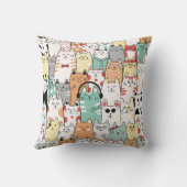 シスター誕生日猫猫ちゃん名モノグラム クッション (裏面)