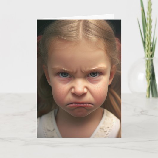 シスター誕生日BRATおもしろカードカード カード (正面)