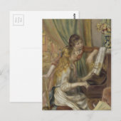 シスター遊ズ・ザ・ピアノ ポストカード (正面/裏面)