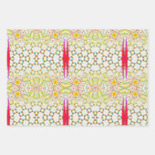 シスター風変わりラッピング紙フラットシートセット3 ラッピングペーパーシート (正面3)