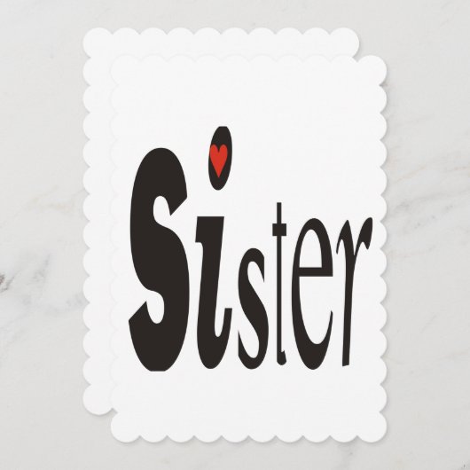 シスター (正面/裏面)