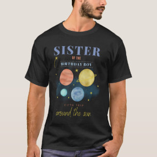 シスター5誕生日5番目のトリップザのまわりにサンスパ Tシャツ