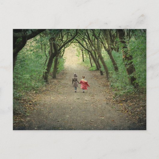 シスター・ウォークと私の葉書 ポストカード (正面)