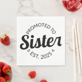 シスター・エストに昇格。2025 I スタンダードランチョンナプキン (インサイチュ)