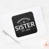 シスター・エストに昇格。2026 II スクエアシール (封筒)