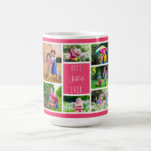 シスター·エバー·ピンク·フォト·コラージュ コーヒーマグカップ (中央)