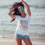 シスター・オブ・ザ・誕生日女子カスタム分隊マッチング Tシャツ<br><div class="desc">あなたのパーティーを完成させる誕生日シャツを探している？私たちの一致する誕生日クルーのシャツ以上に見なさい！これらのスタイリッシュティーは、任意の誕生日パーティーの女の子の外出に最適である。私たちのマッチング素晴らしシャツはあなたの友人や家族のための贈り物であり、分隊として一緒に擦り切れたまたはグループTとしてグループ化することができる。多くのデザインから選択すると、あなたはあなたの愛する人のための完璧な誕生日のシャツを見つけることを確かめる。誕生日パーティーの顔を着て今日は誕生日クルーのシャツを拾え！</div>