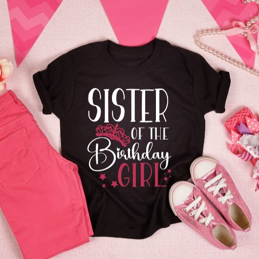シスター・オブ・ザ・誕生日女子カスタム分隊マッチング Tシャツ