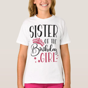シスター・オブ・ザ・誕生日女子カスタム分隊マッチング Tシャツ
