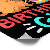 シスター・オブ・ザ・誕生日・ガール・カピバラ・ファミリーBday M ポスター (角)